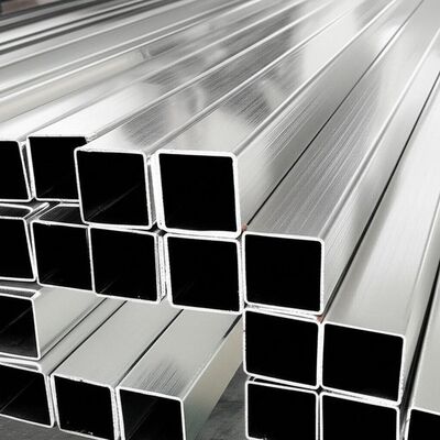 Square And Rectangular Carbon Steel Pre Galvanized Steel Tube Ideal Material for Construction and Mechanical Fabrication